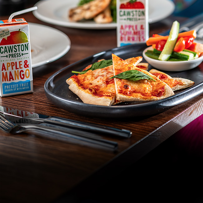 Children's menu at The Oatlands Chaser