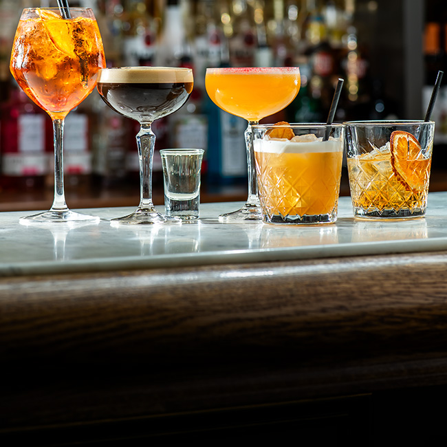 Wine & Drinks menu at The Oatlands Chaser