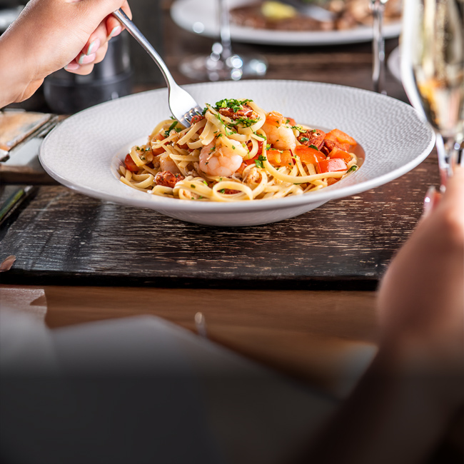 Dessert menu at The Oatlands Chaser