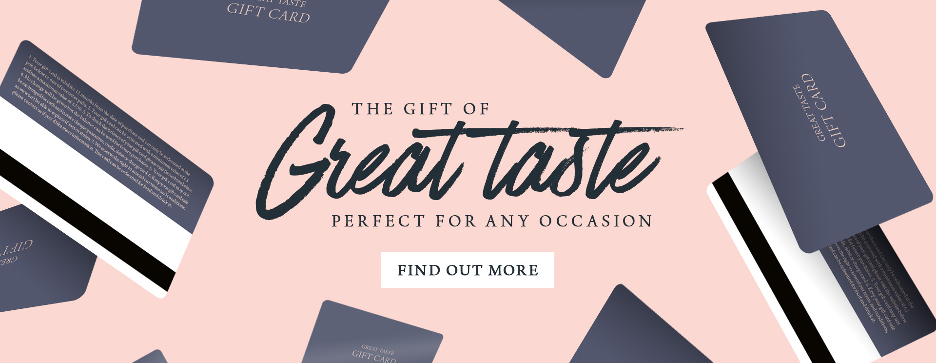 Give the gift of a gift card at The Oatlands Chaser